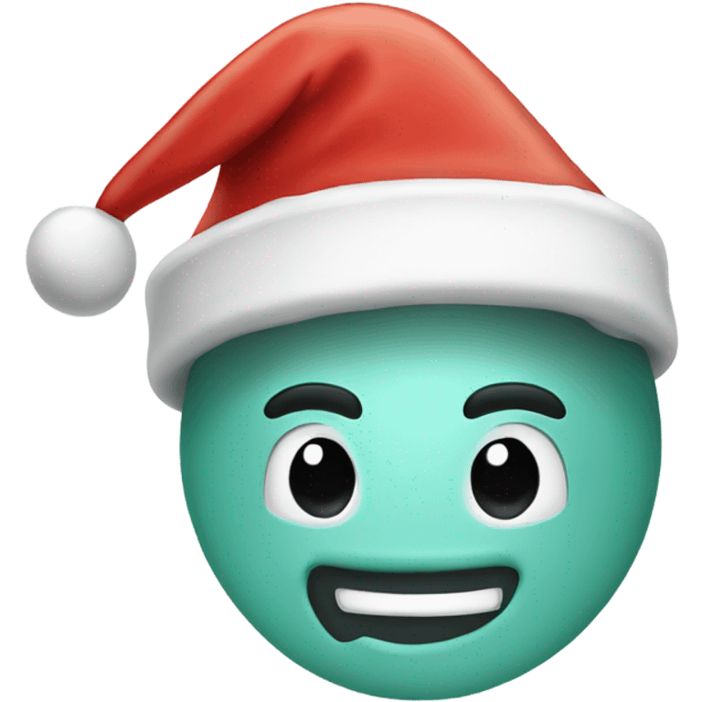 igloo xmas santa hat emoji