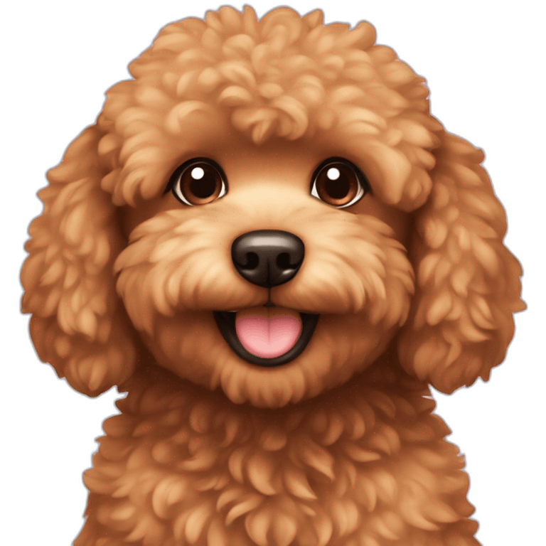 Bear like toy poodle emoji