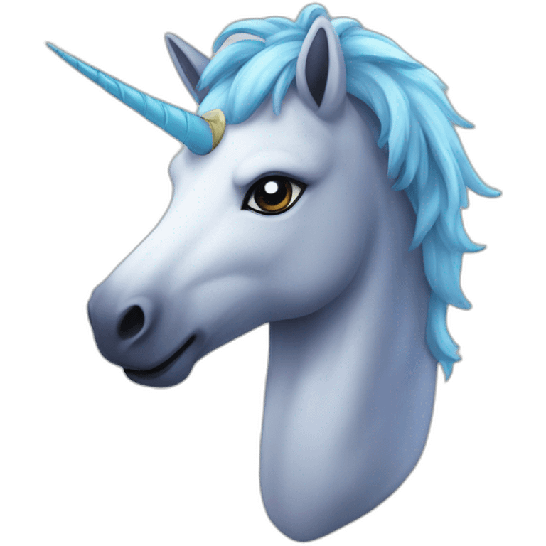 Licorne ayant trop bu  emoji