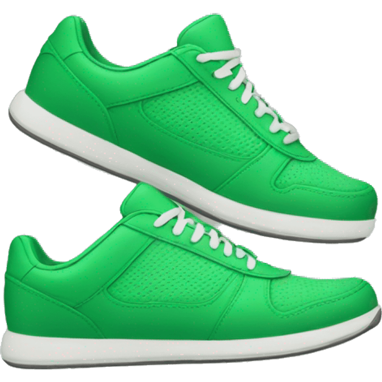 green sneakers emoji