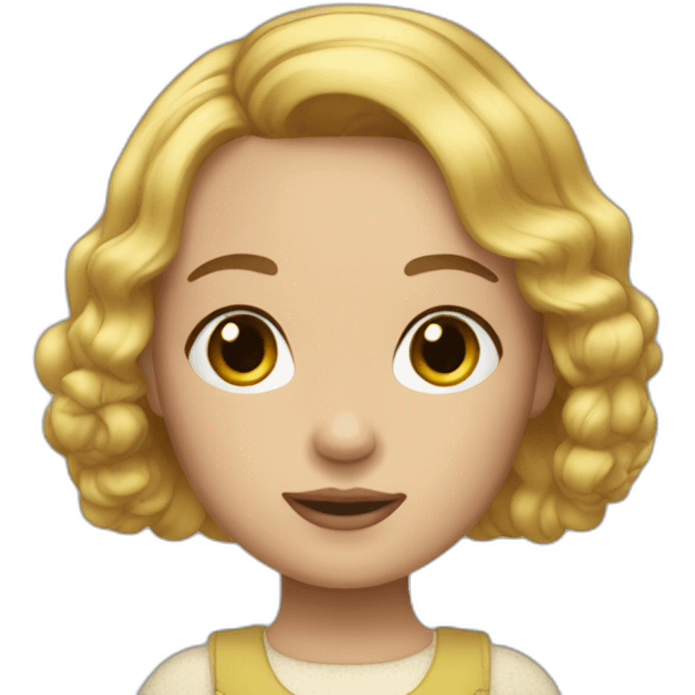 Poupée Anabelle  emoji