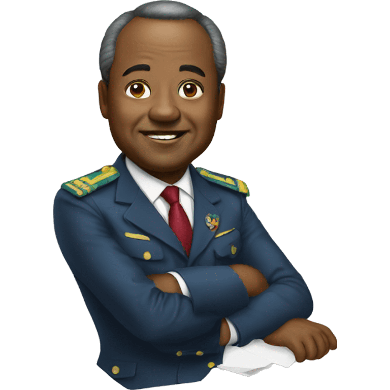 Président du Gabon  emoji