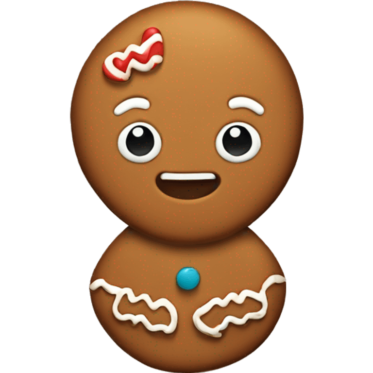 gingerbread cookie  emoji