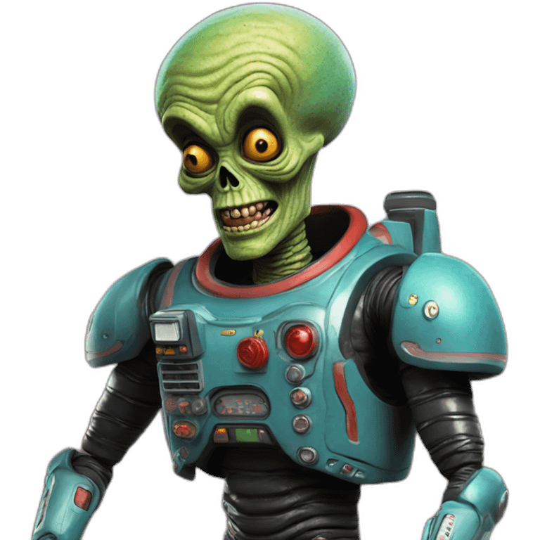 martian from the movie mars attacks emoji