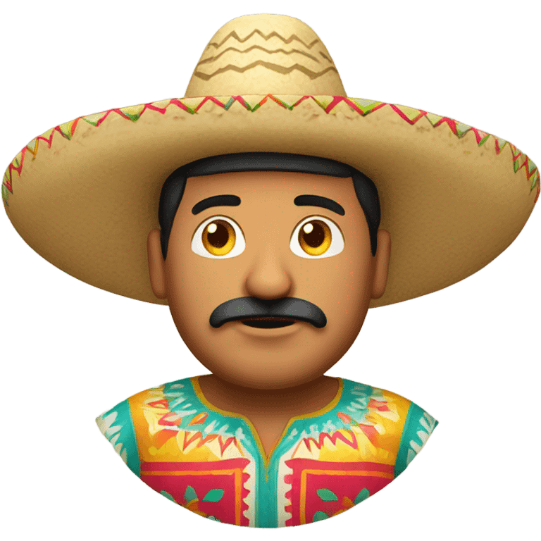 Mexican fat man  emoji