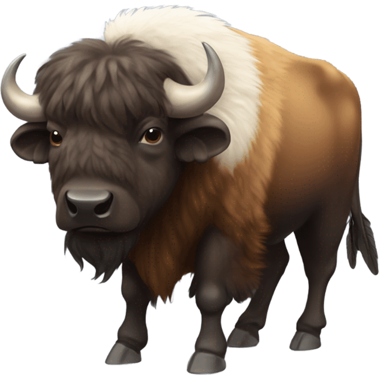 A buffalo with wings  emoji