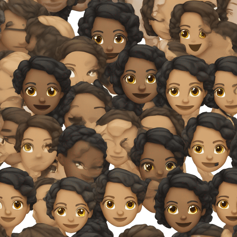 Light skin black woman Spelman college  emoji