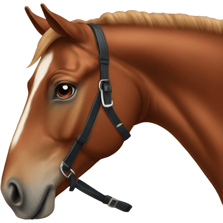 Chestnut horse emoji