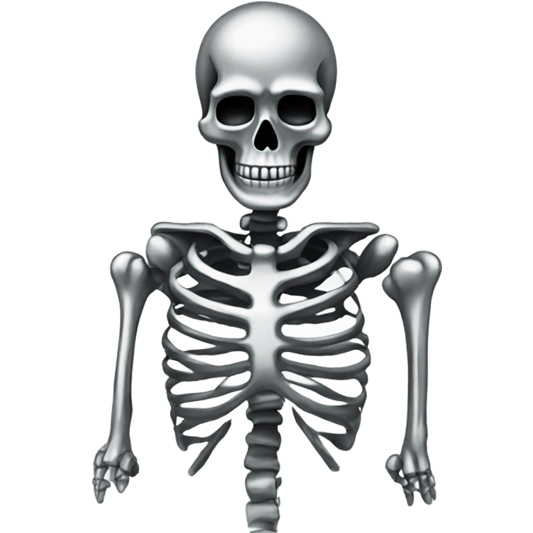 chrome skeleton  emoji