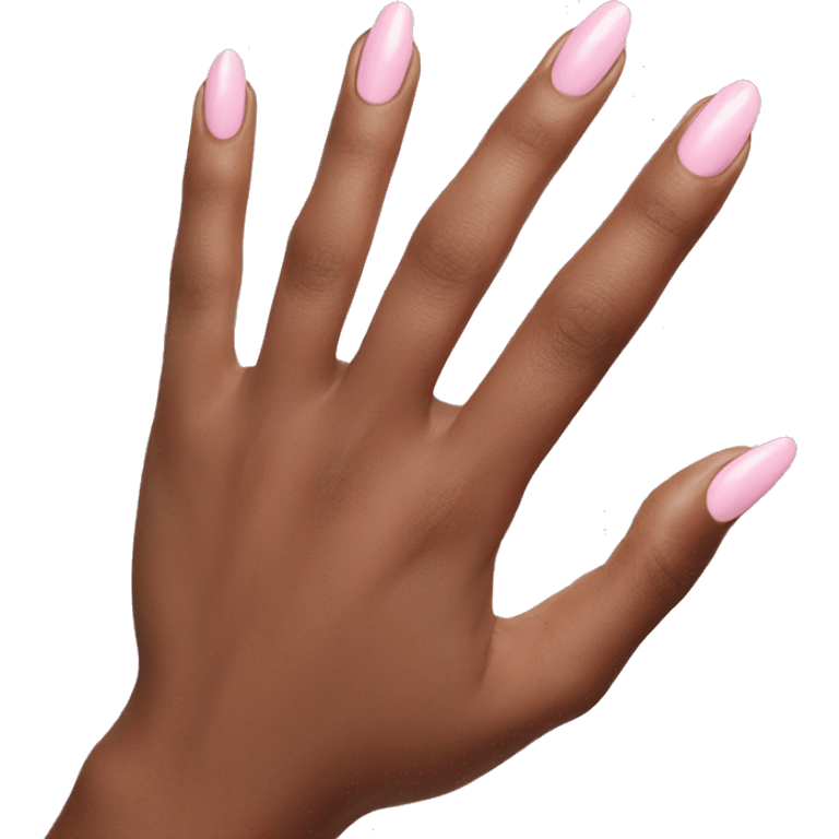 Light pink nails emoji