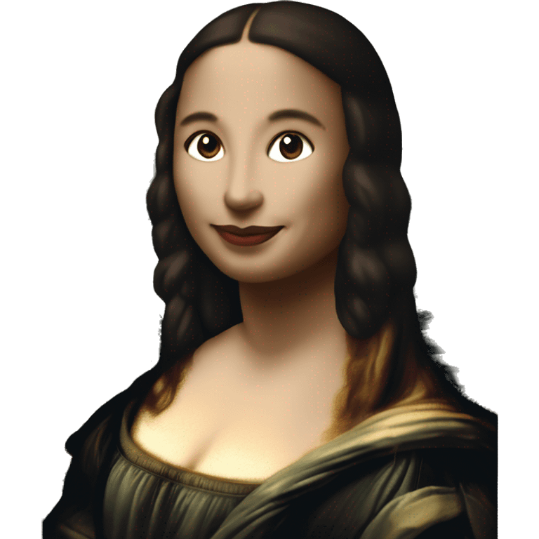 gioconda painting emoji