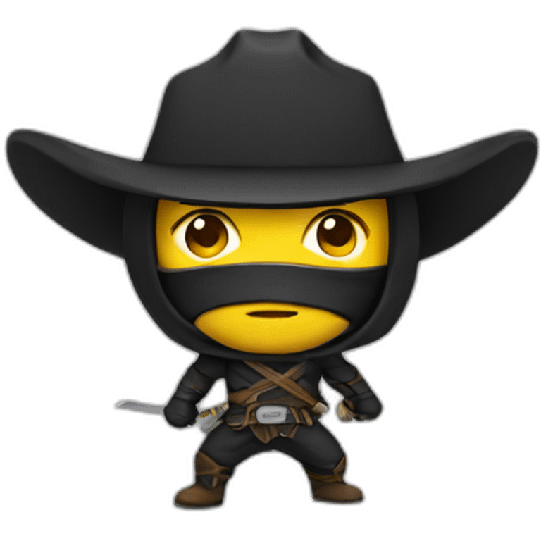 cowboy ninja emoji