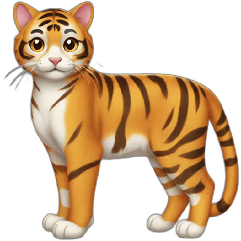 Tiger cat emoji