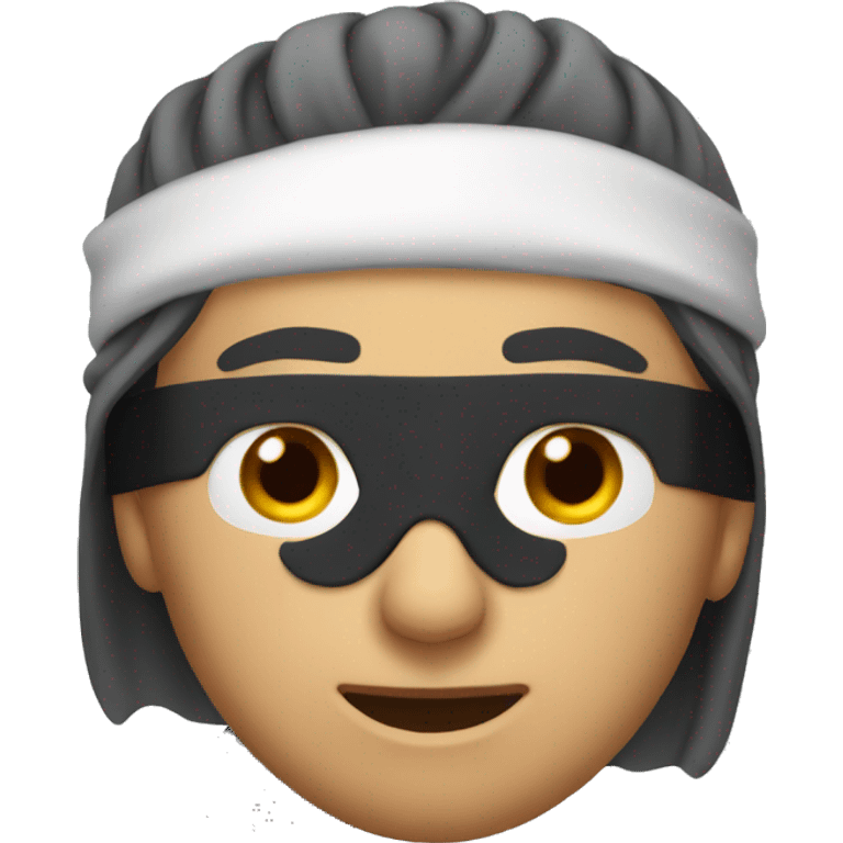 blindfolded man emoji