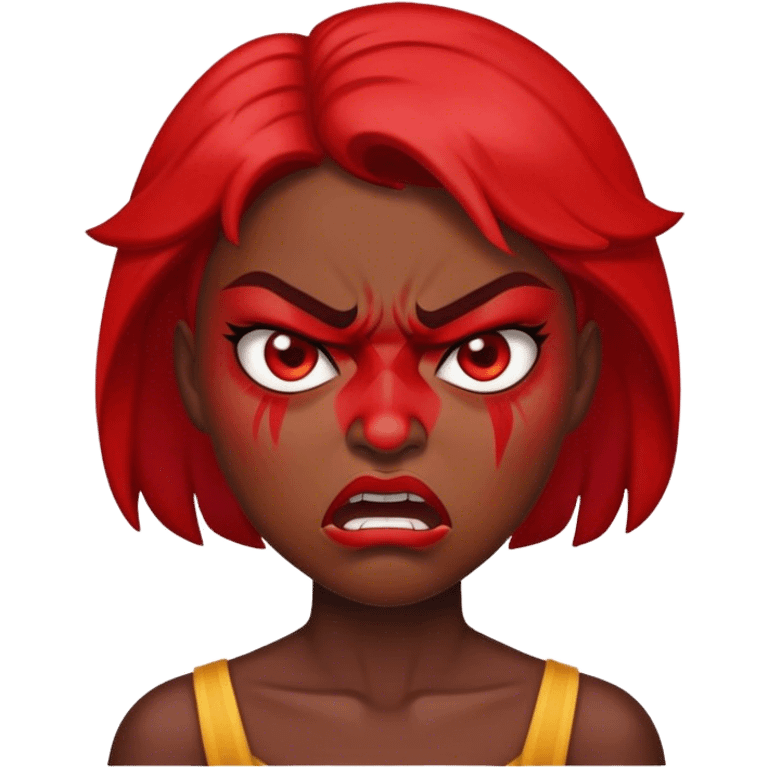 angry angry angry woman emoji