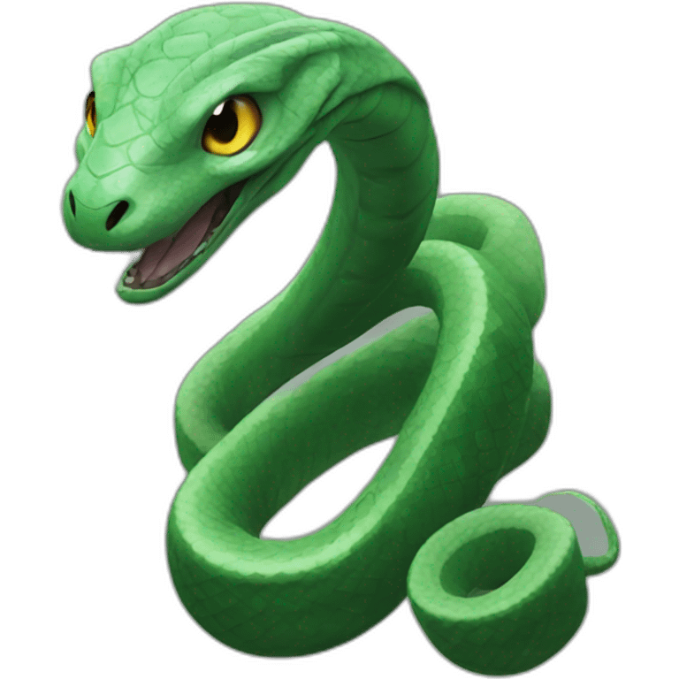 Voldemort as a snake emoji