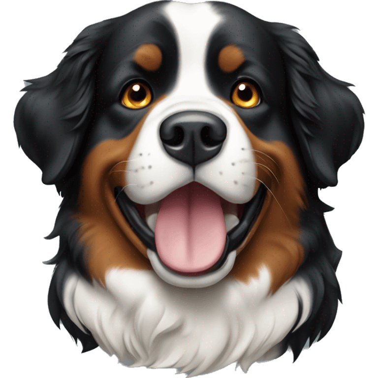 Bernese mountain dog emoji