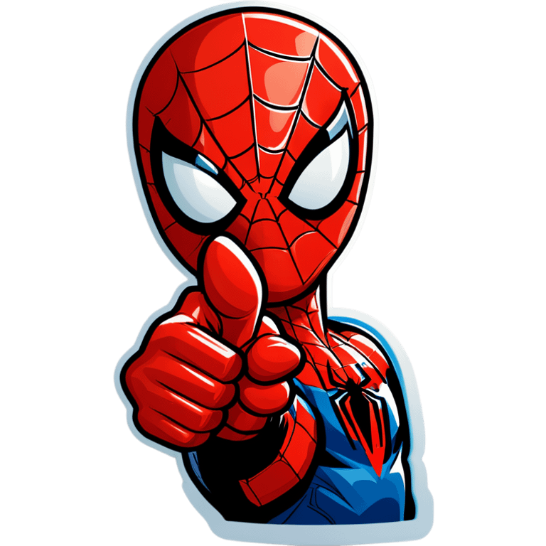 Spiderman thumb up emoji