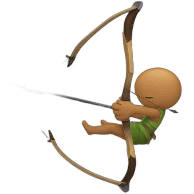 Bow and arrow emoji