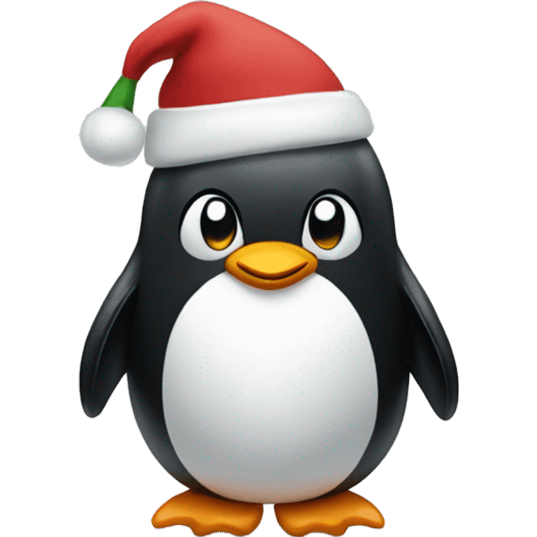 Christmas Penguin  emoji