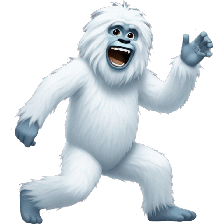 yeti dancing emoji