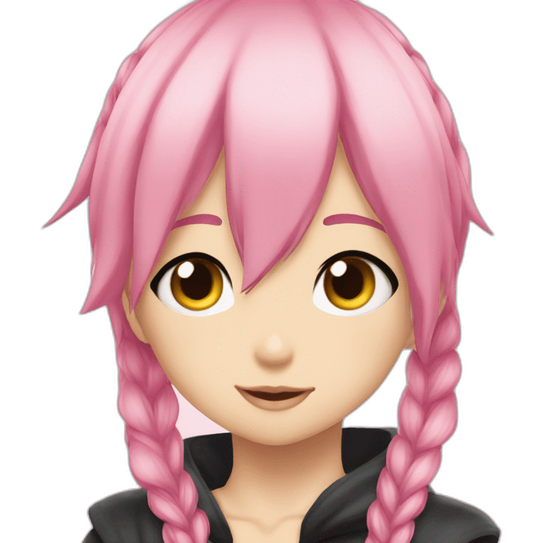 Nastu-Fairy tail-pink hair-kiss-Lucy-blond hair emoji