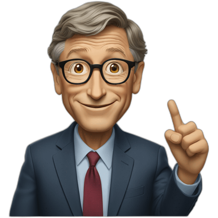 bill gates pointing at you emoji