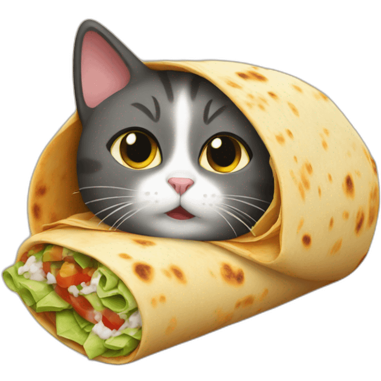 burrito cat emoji