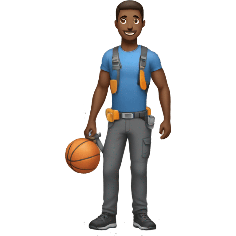 hardworking active man emoji