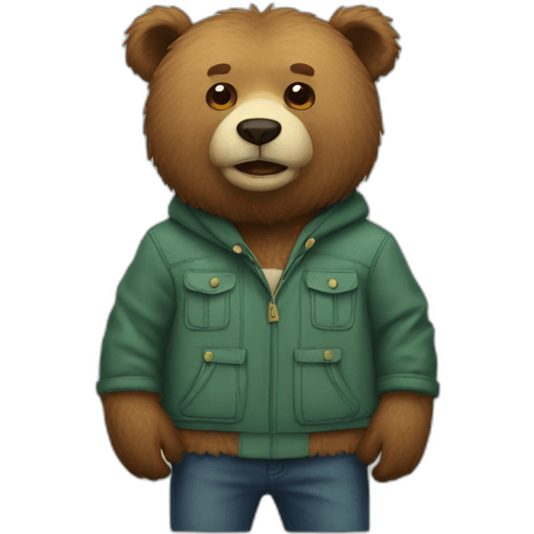 Fredie the bear emoji