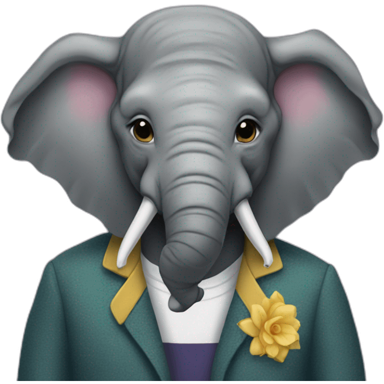 nonbinary-elephant emoji