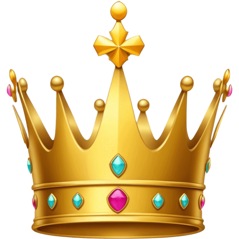 A  crown
 emoji