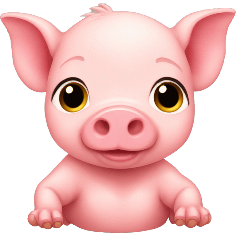 Pig baby emoji