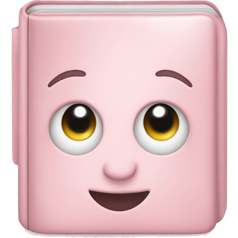 Light pink e-reader emoji