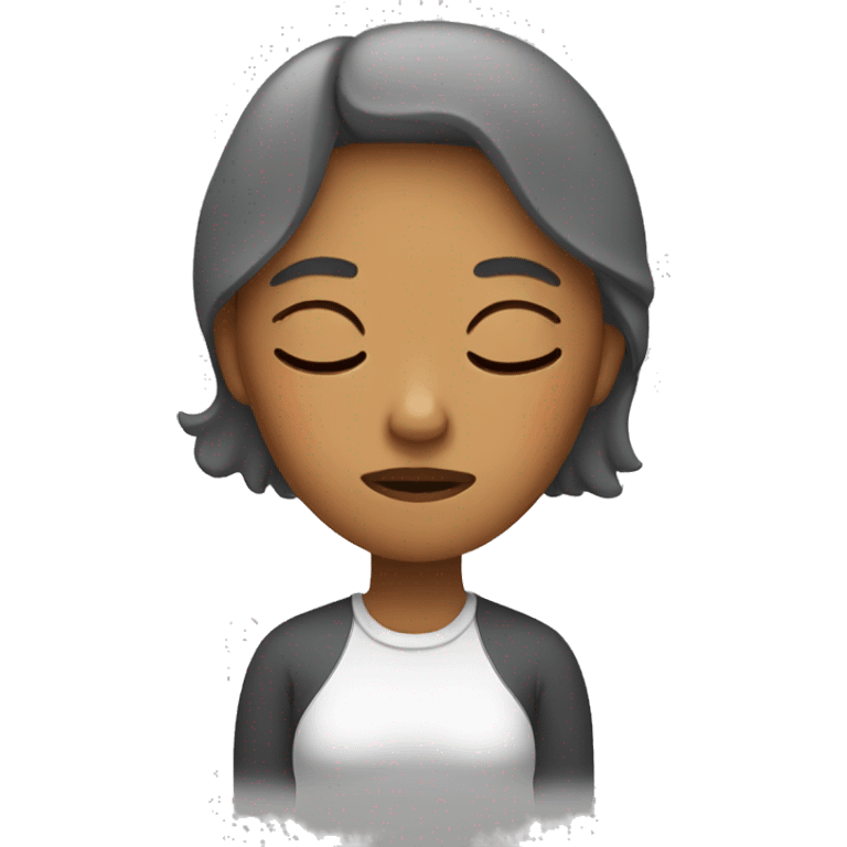 Sleepy woman emoji