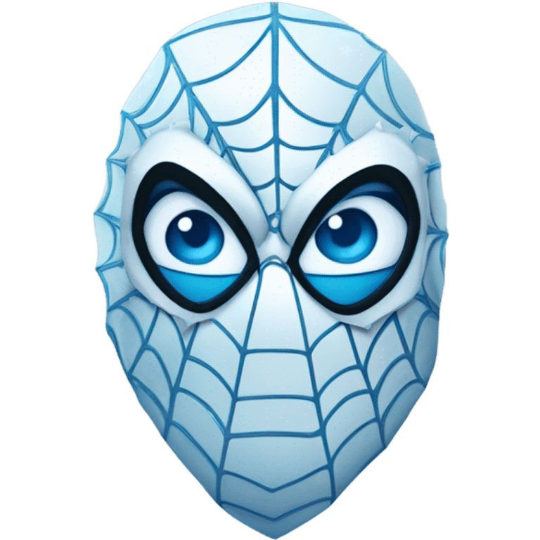 Spiderman in  Frozen emoji