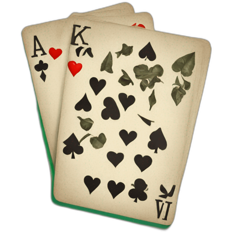 Poker cards emoji