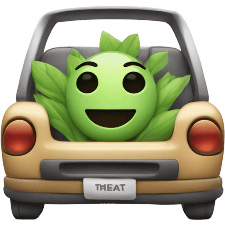 Car as a therapist  emoji