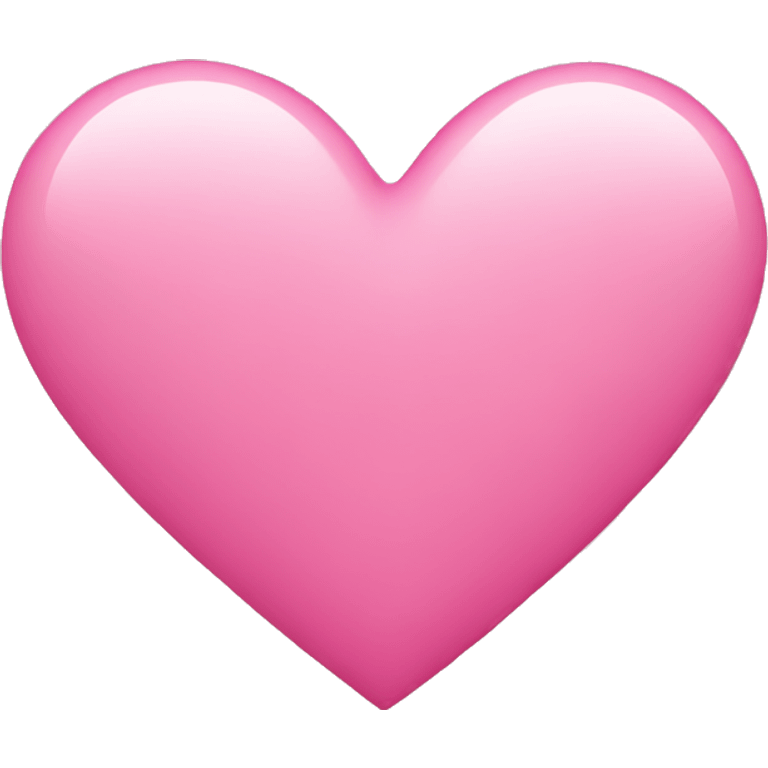 Pink heart emoji