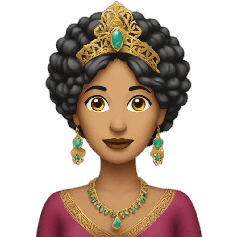 Morrocan queen emoji