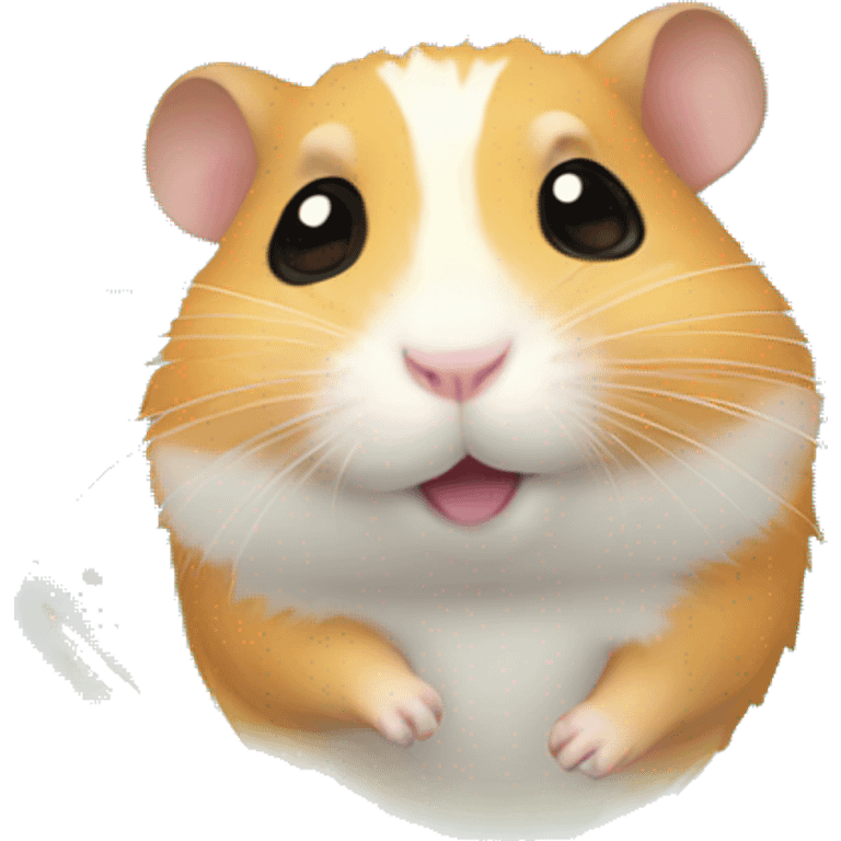 hamster in a bubble emoji