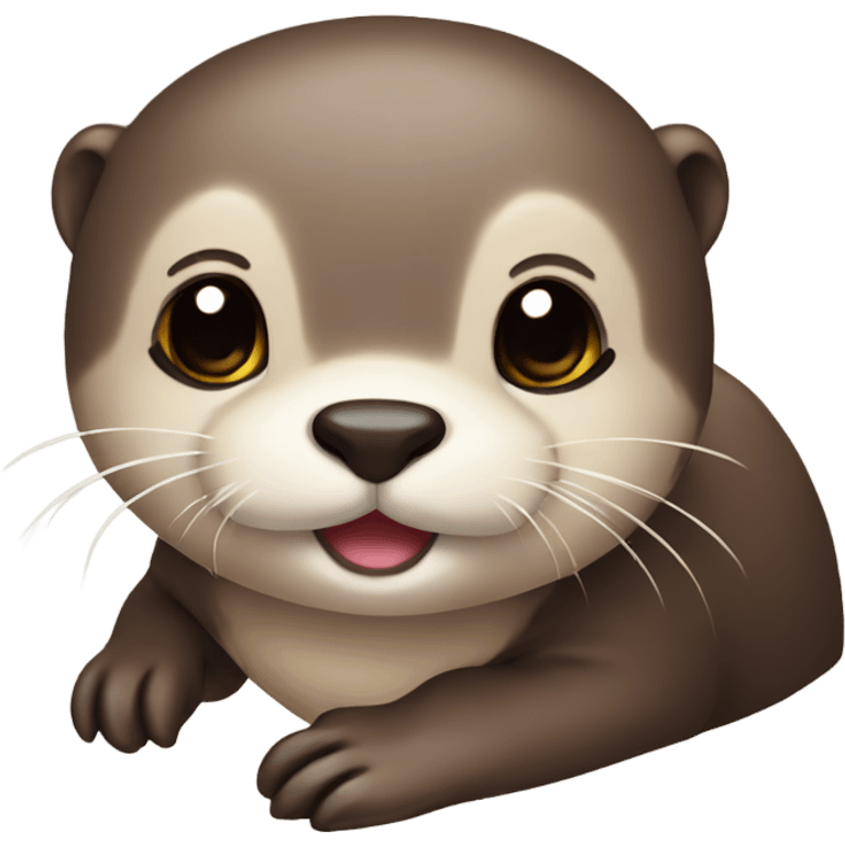 cute otter emoji