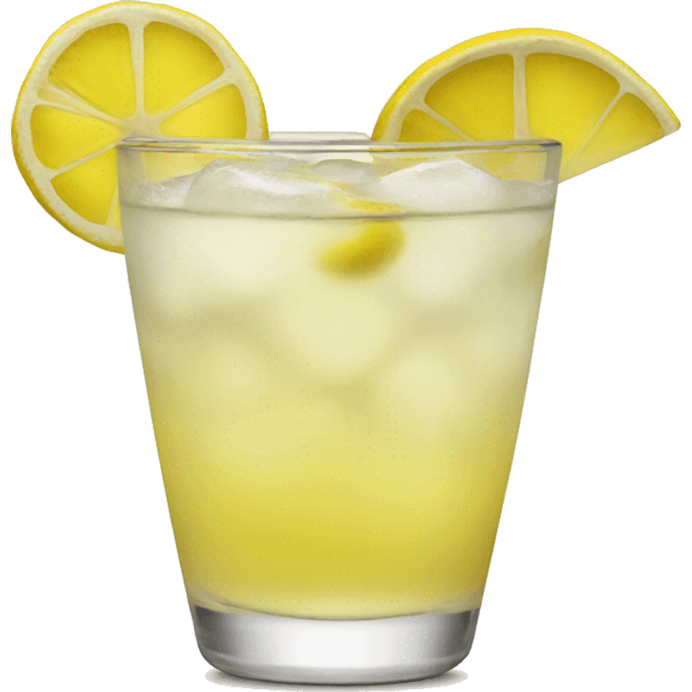 Lemon drop cocktail emoji