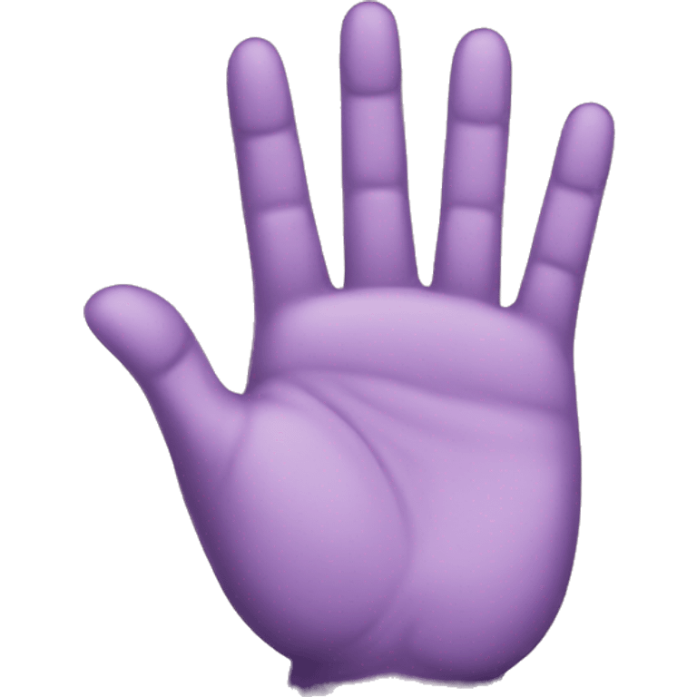 a hand with six fingers emoji