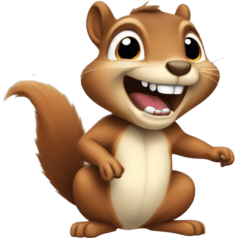 SQUIRREL WITH TWO TEETH OUT emoji