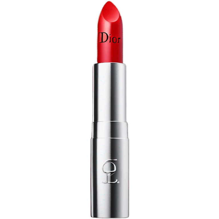 Dior red lipstick emoji