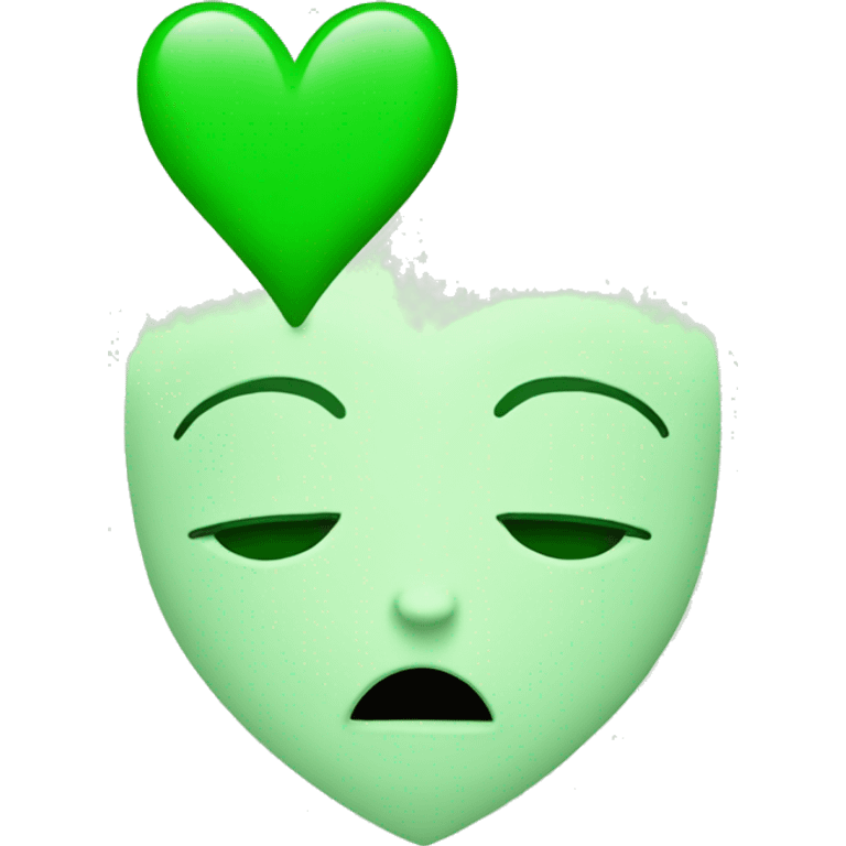 green heart emoji