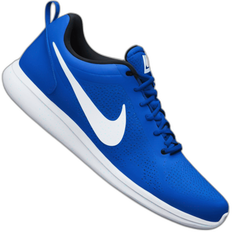 Chaussures Nike bleu  emoji