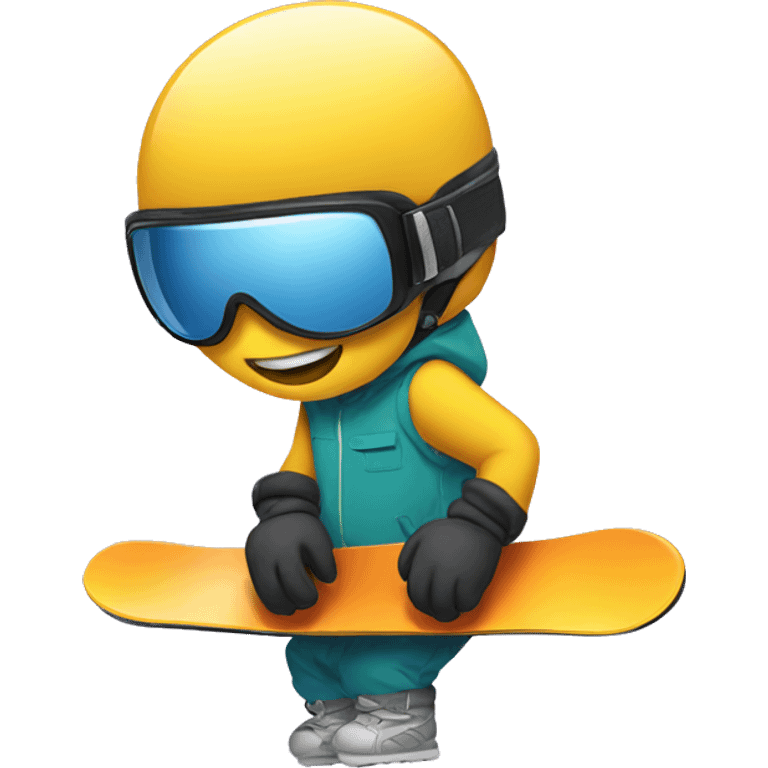 Snowboard  emoji