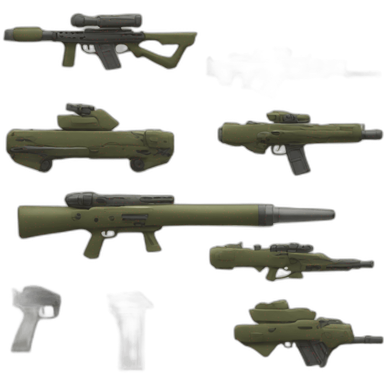 military weapons emoji